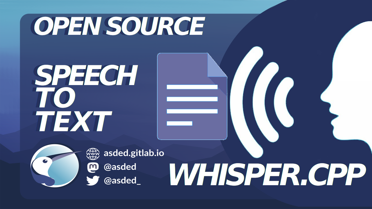 Transcription audio avec Whisper.cpp + bash scripting